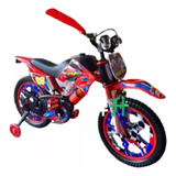 Bicicleta Aro 12 Con Sonido De Moto Infantil Bicimoto