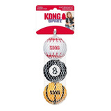 Kong Sport Balls Juguete Pelota Perros Medium Pack X3