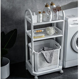 Carrito Organizador Judy Laundry 2 Estantes