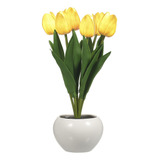 99lya Lâmpada De Interior Decorativa De Mesa De Tulipa Com