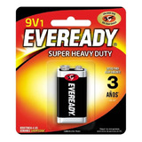 Pila Eveready Carbon Zinc 9v Rectangular L552 Blister 1 Unidad