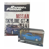 Auto Coleccion Rapido Y Furioso Nissan Skyline Gt-r (bnr34)