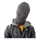 Balaclava 2 Huecos Pasamontañas Hombre Mujer Adulto Gorro 