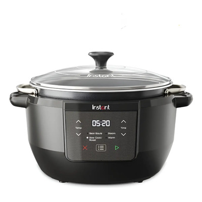 Olla Lenta Cocion Instant Pot 7.5lts Digital Electrica 4 En1 Negro