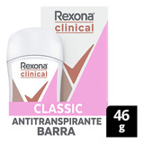 Rexona Clinical Antitranspirante En Barra Classic
