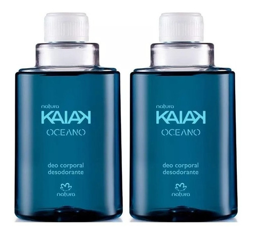 Deo Corporal Masculino 2x Kaiak Oceano Refil