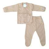 Conjunto Bebe Batita Y Ranita Liso Puro Algodon Gamise