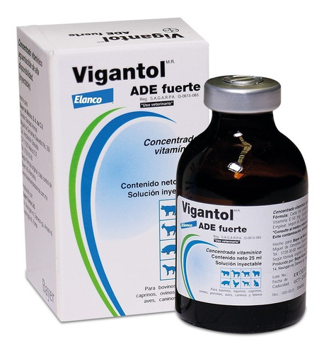 Vigantol Ade Fuerte 25ml Concentrado Vitamínico Aguamiscible