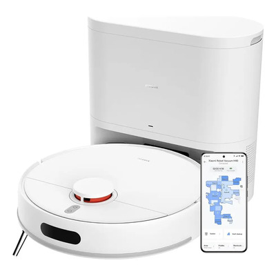 Aspiradora Robot Xiaomi H40 10000 Pa Trapeadora Alexa Navegación LDS 180 Minutos De Autonomía 5200mAh Blanco | Meses sin interés