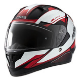 Casco Moto Integral Mac Bass Zeppelin Visor Simple - Fas