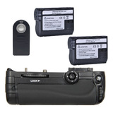 Battery Grip Mb-d11 Nikon D7000 + 2 Baterías + Control Remot