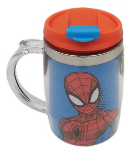 Tazón Mug Térmico 450ml Spiderman Comic