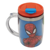 Tazón Mug Térmico 450ml Spiderman Comic