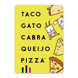Papergames Taco Gato Cabra Queijo Pizza Português