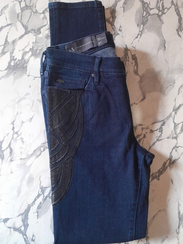 Pantalón Jeans Armani Exchange Skinny Talle 40 