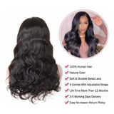 Body Wave Lace Front Human Hair Wigs For Black Women Brazili