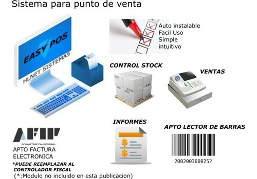 Programa Para Kiosco, Maxikiosco Apto Código De Barra