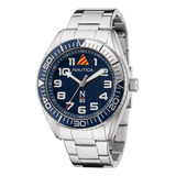 Nautica N83 Reloj De Pulsera De Acero Inoxidable N83 Finn Wo