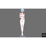 Archivo Stl Impresión 3d - Evangelion - Rei + Nsfw - Figure 