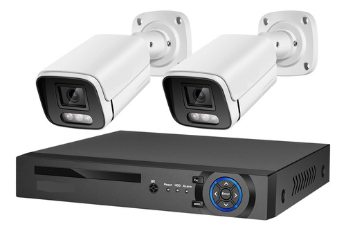 De Cámaras De Seguridad 4k, Micrófono De 8mp, Cctv, Nvr