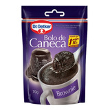 Mistura Para Bolo De Caneca Brownie Dr.oetker 70g