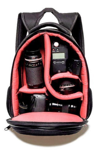 Mochila Fotografica Profissional P/ A6500 A6400 A6300 A6000