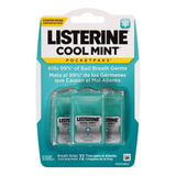 Listerine Cool Mint - Paquete De 4 Tiras De Aliento (288 Uni