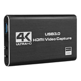 Tarjeta De Captura De Audio Y Vídeo, Usb3.0 4k 1080p