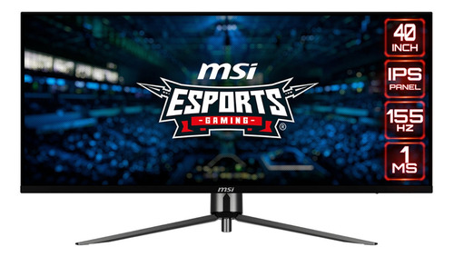 Monitor Gamer Ultrawide Msi 40 Mag401qr 1ms 155hz Ips Uwqhd