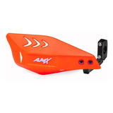 Protetor De Mão Wing Amx Para Moto Ktm Sx Exc Laranja Branc