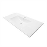 Placa Lavamanos Blanco Absoluto 91cmx46cm Ceramica Porcelana