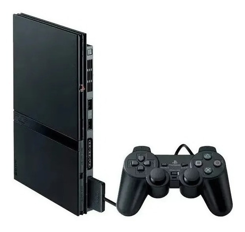  Playstation 2 Slim 2 Controles 1 Memory Card + Brindes