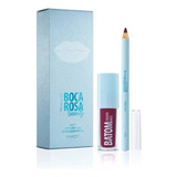 Kit Boca Rosa Payot Lapis + Batom Matte Cor Sexta Feira