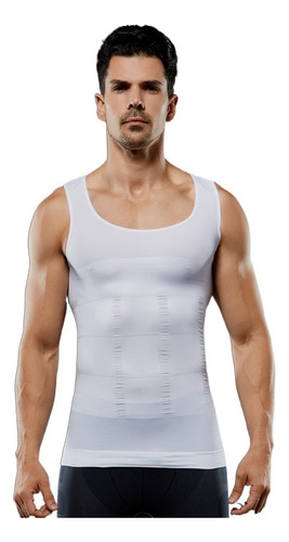 Camiseta Faja Playera Reductora Moldeadora Hombre Compresion