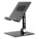 Soporte Tablet Para iPad Celular Escritorio  Metales Movible