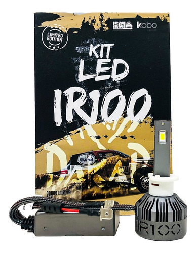 Kit Cree Led Dakar Oficial Super Canbus New Irx 12v 60000lum