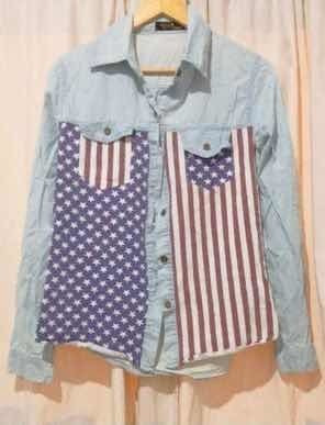 Camisa Jean Vintage Usa