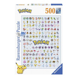 Rompecabezas Pokémon 500 Piezas Hazte Con Todos