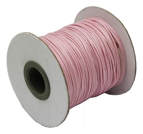 Cordón Tripolino Macramé 1,5mm Rollo 100 Mts Color Rosado