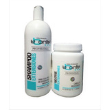 Kit Nutre Extensiones Shampoo 1lt + Vitamina 1lt  La Bonte