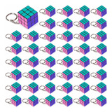 50 Llavero Cubo Rubik 3x3 Mayoreo Fiestas Cumpleaños