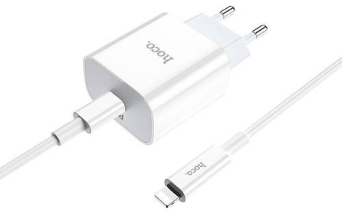 Cargador Pd Para iPhone 20w Hoco + Cable Lightning