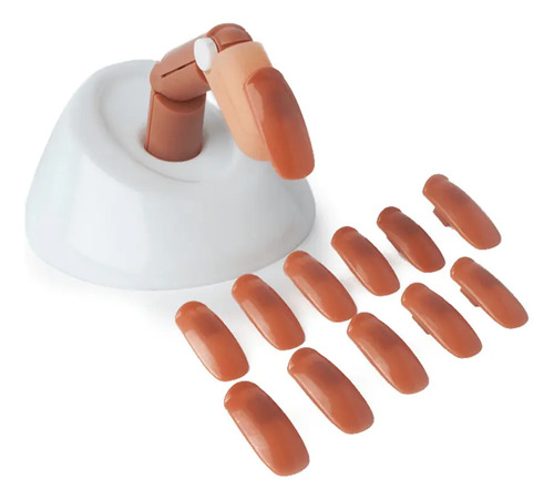 Dedo Articulada Para Practica De Uñas Manicure + Repuestos