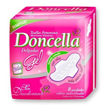 Pack X 3 Unid Toallas Femeninas  Alas Sdes 8 Un Doncella T.