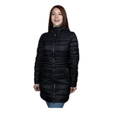 Parka Mujer Northland Julia Larga Pluma Black 02-085721