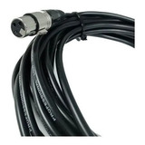 Cable Soundking Canon Xlr 3 Metros Negro Soundking Microfono