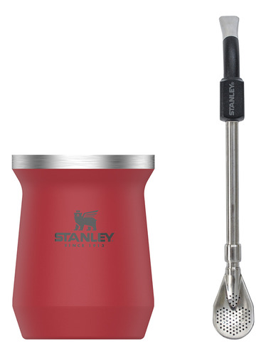 Mate Stanley Acero Inoxidable Térmico + Bombilla Spoon Fs