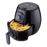 Fritadeira Air Fryer Sem Óleo 1400w 3l (cesto 2.6l) Preta Cor Preto 127v