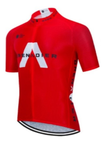 Jersey Ciclismo Ruta Mtb Grenadier Rojo Manga Corta