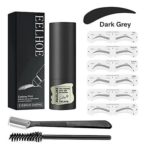 One Step Eyebrow Stamp Shaping Kit - Maquillaje Profesional 